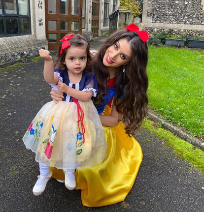 snow white princess entertainer hire Snow Princess Parties christina north london