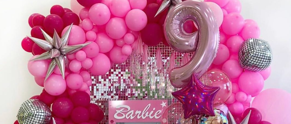 Arreglo de globos barbie  Barbie kids, Barbie party, Barbie girl