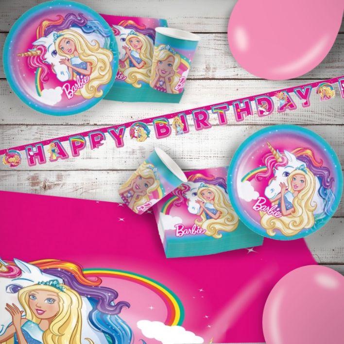 Barbie birthday party decorations