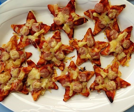 star shaped pizza
