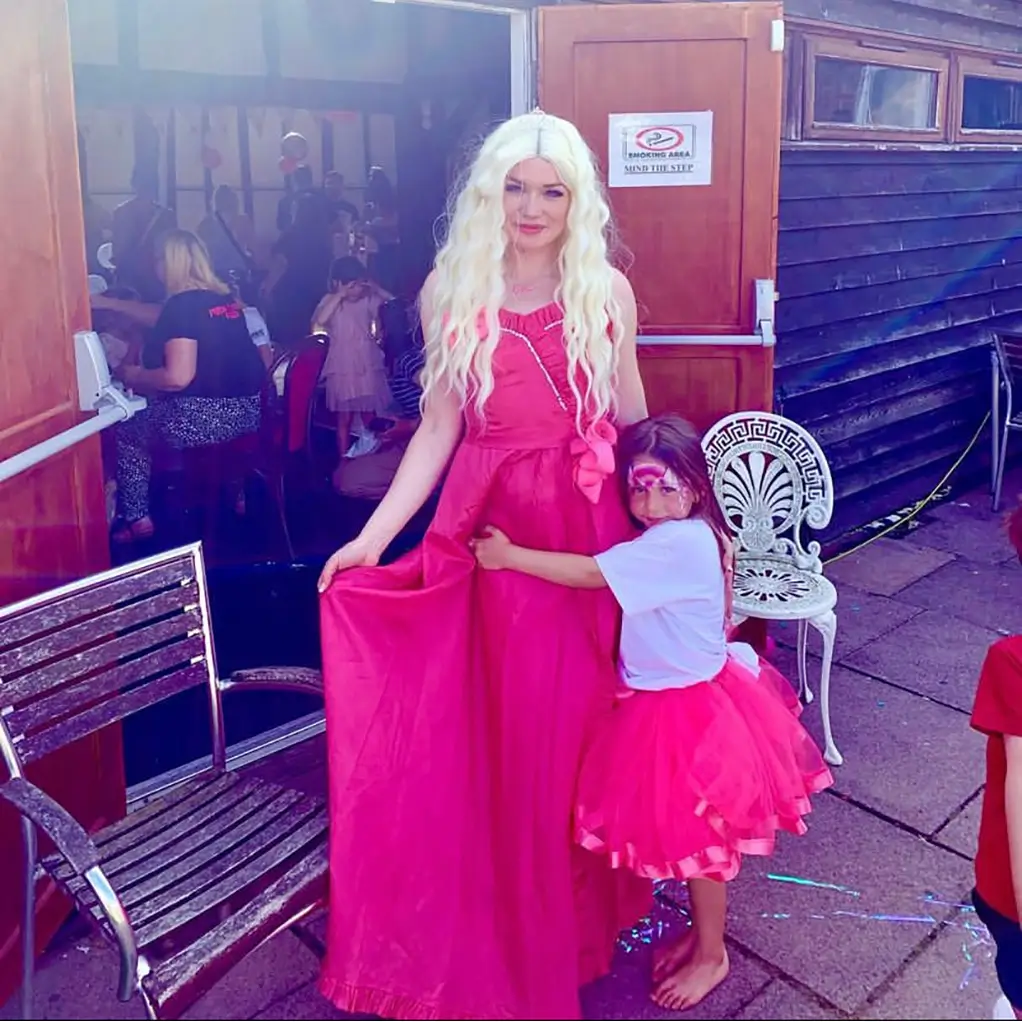 Professional Barbie entertainer for hire
