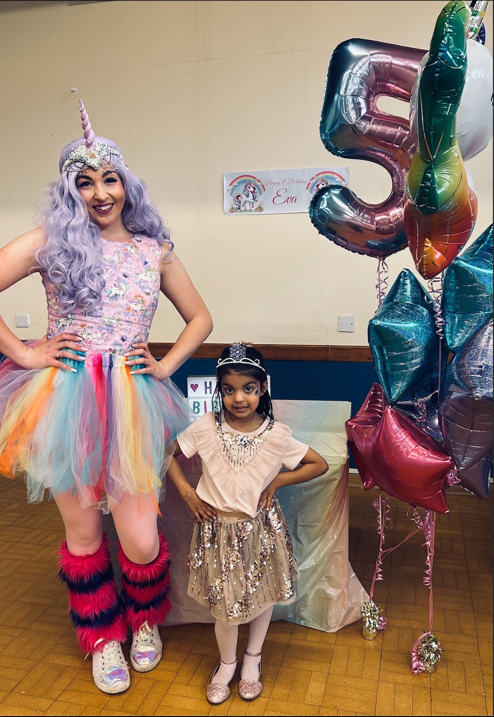 princess unicorn entertainer lucy pinner Snow Princess Parties